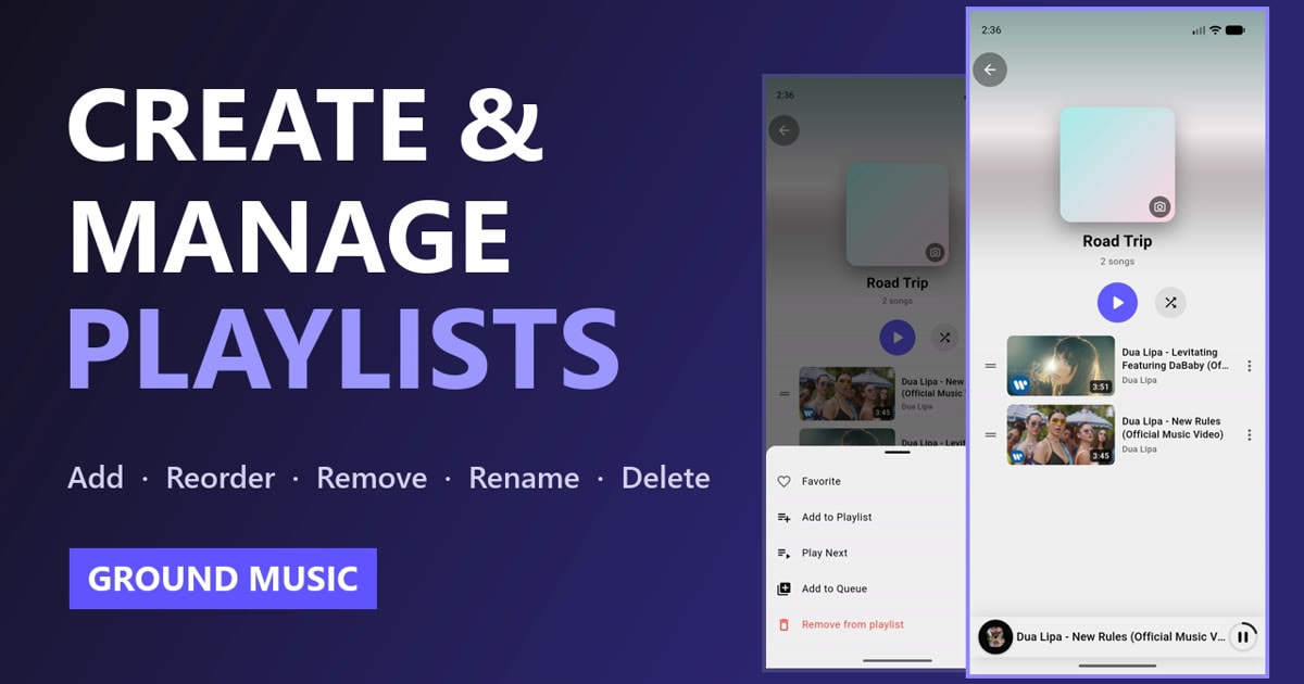 How to Create and Manage Playlists in Ground Music (Step-by-Step Guide)