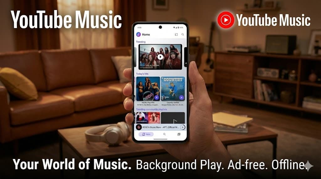 Best YouTube Background Play App - Why Ground Music is the Top Choice?